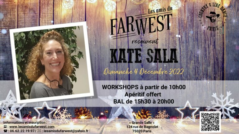 Kate SALA chez les ADFW le 4 Décembre 2022 – Dernier report !