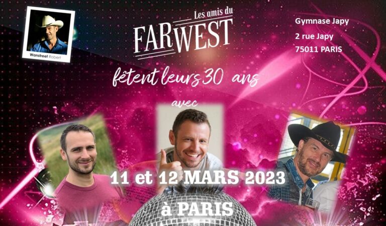 Les 30 ans des ADFW les 11 et 12 Mars 2023