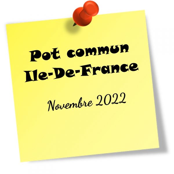 Pot commun IDF – Novembre 2022