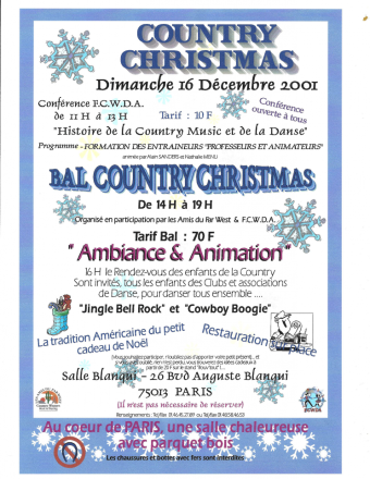 Flyer 16 décembre 2001